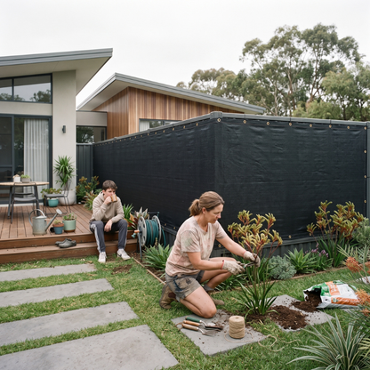 CalmYard™ ShadeGuard Privacy Screen Mesh